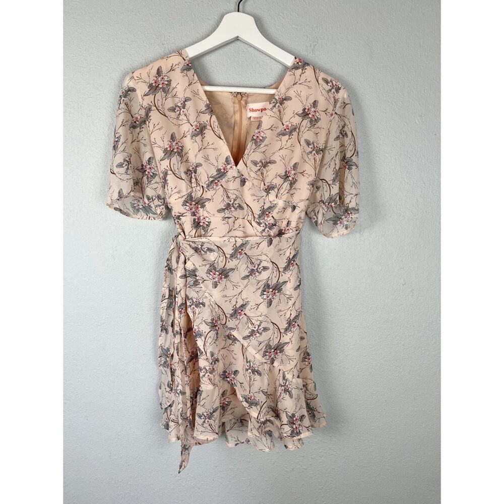 Showpo Floral Wrap Dress